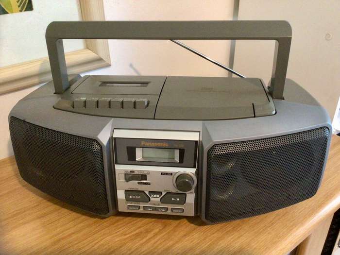 Panasonic Portable CD Tape Radio, All Fully Working