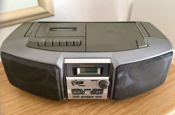 Panasonic Portable CD Tape Radio, All Fully Working