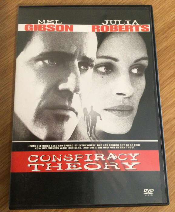 CONSPIRACY THEORY DVD movie Mel Gibson, Julia Roberts