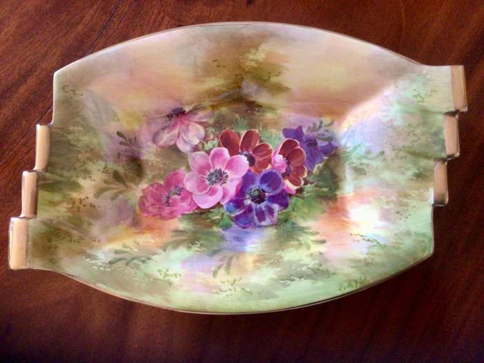 WOW Art Deco Signed Royal Winton Trinket Dish!