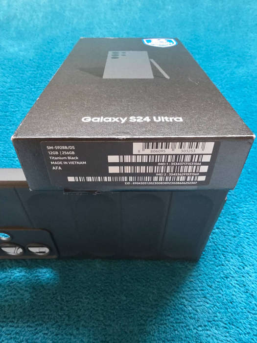 Samsung S24 Ultra 256GB Titanium Black