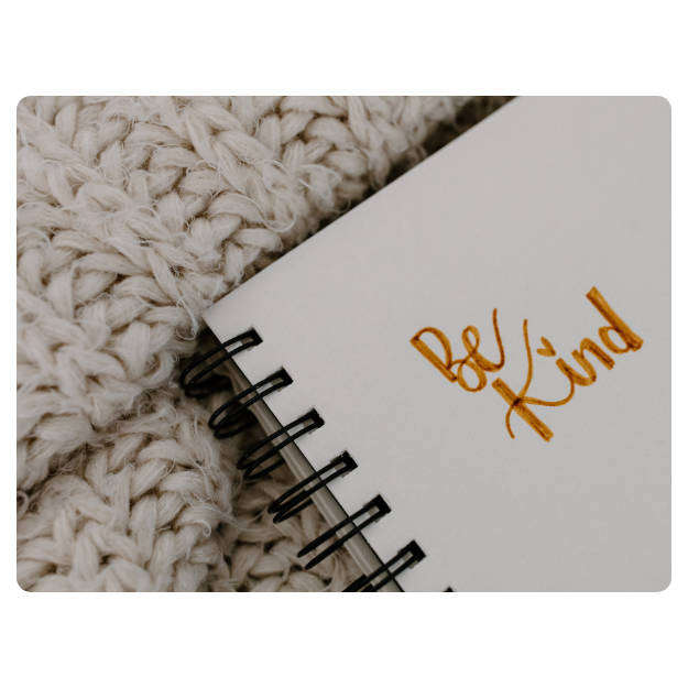 Printed Mouse Pad: Be Kind