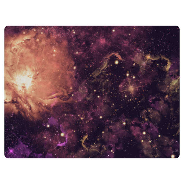 Printed Mouse Pad: Night Sky