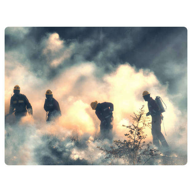 Printed Mouse Pad: Smoke