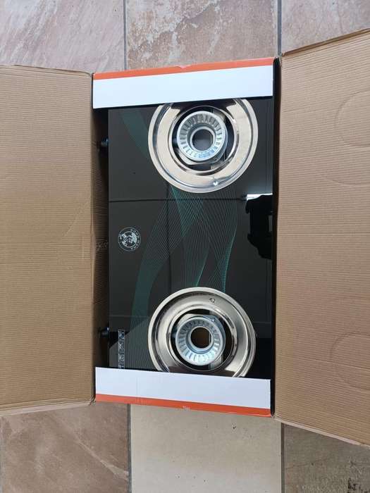 2 Plate Glass Top Gas Stove