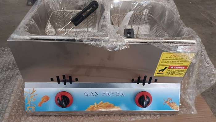Aruif High-End 12L Dual Tank Gas Fryer