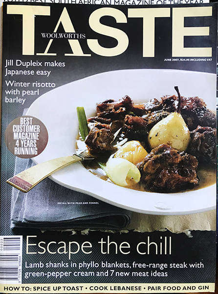 TASTE Woolworths June 2007