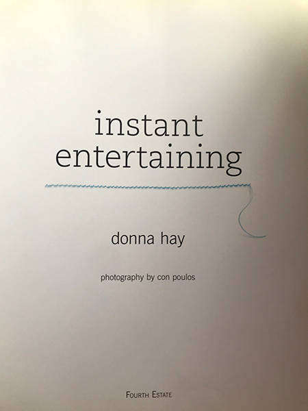 instant entertaining Donna Hay