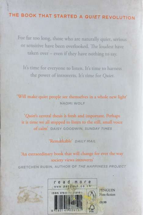 Quiet - The Power of Introverts in a World That Can't Stop Talking - Susan Cain