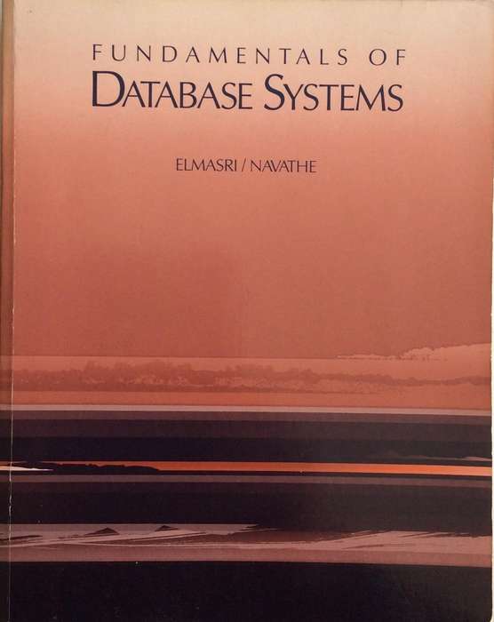 Fundamentals of Database Systems - Elmasri/Navathe