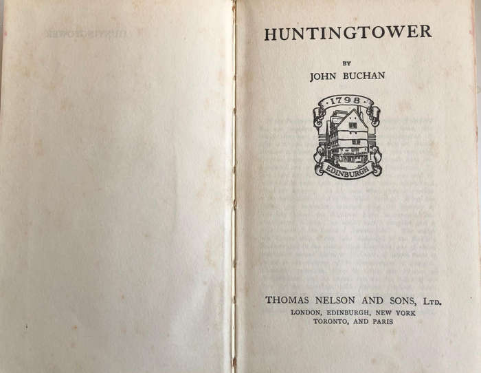 Hunting Tower - John Buchan