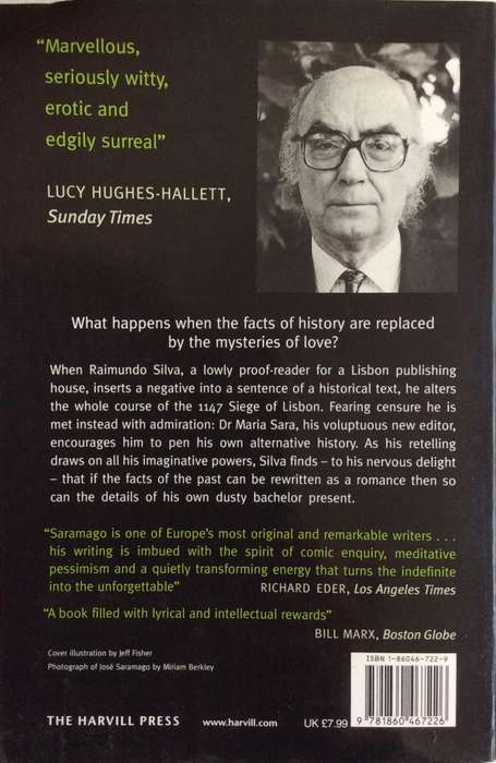 The History of the Siege of Lisbon - José Saramago