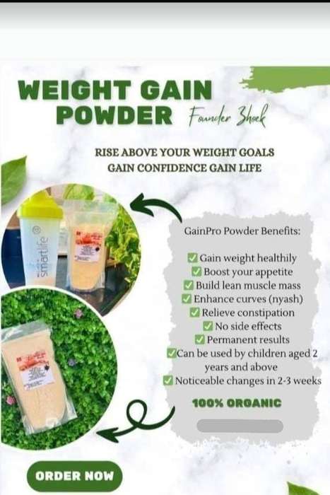 Weight Gain Powder 100g (100% Organic) (Weight Gainers/Mass Gainers)