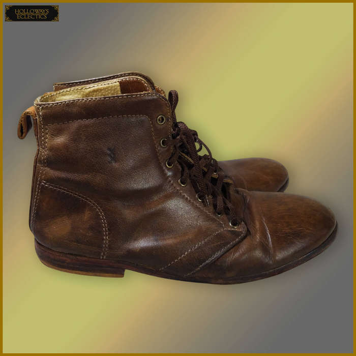 Vintage Genuine Leather Boots