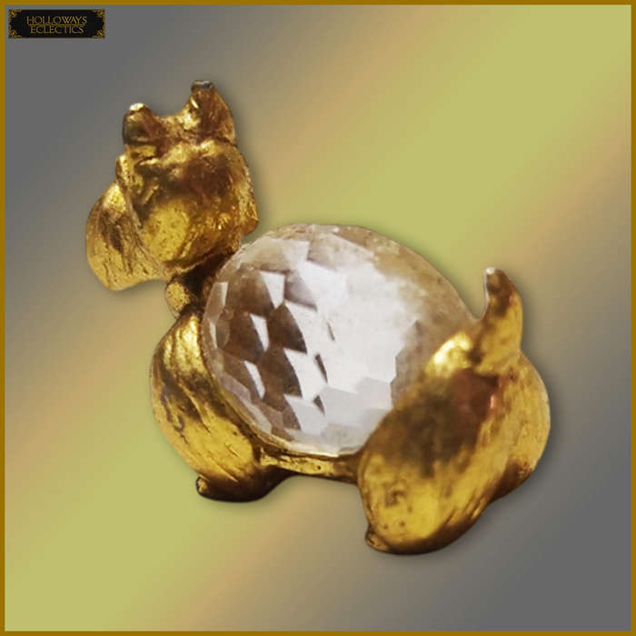 Swarovski Crystal Gold Plated Disney Jock Ornament
