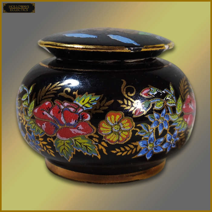 Vintage Greek Perfume Balm Pot