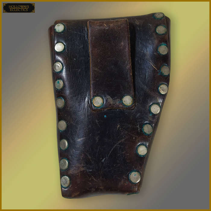 Vintage Genuine Leather Tool Bag