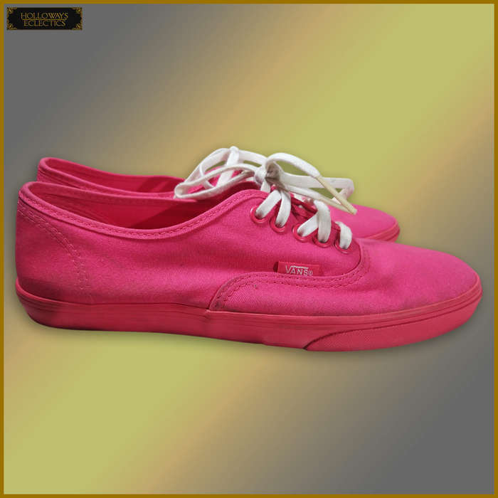 Genuine Pink Ladies Vans Sneakers