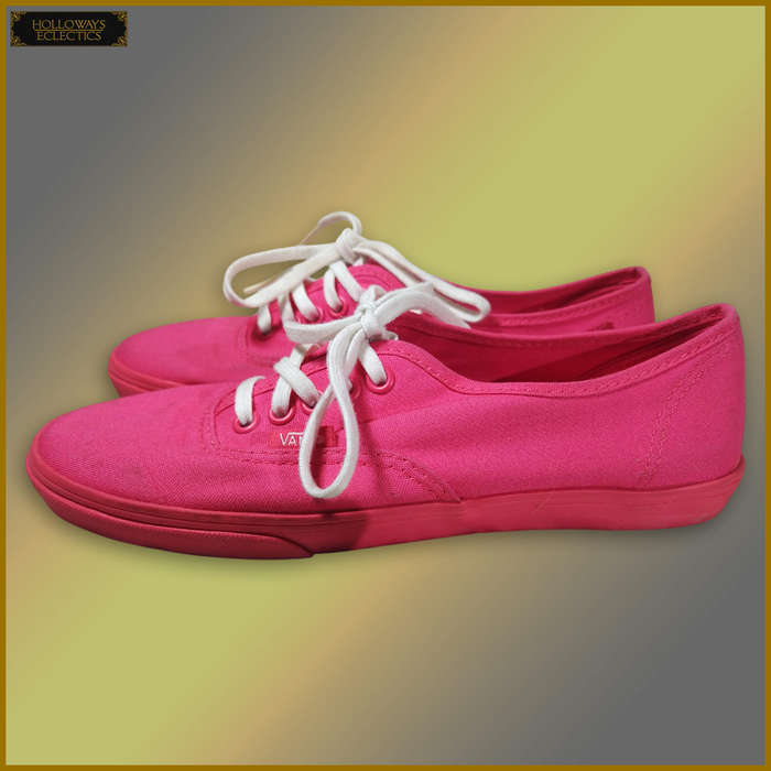 Genuine Pink Ladies Vans Sneakers