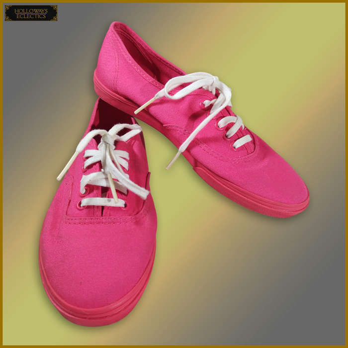 Genuine Pink Ladies Vans Sneakers