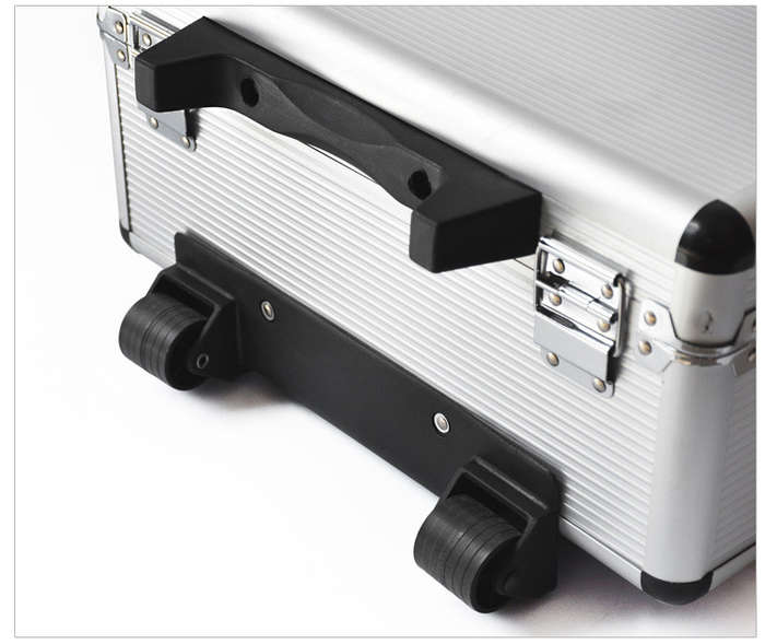 186 Piece Set Tool Set Trolley Box Set Tool Aluminum Box Four-Layer Hardware Combination Auto Repair