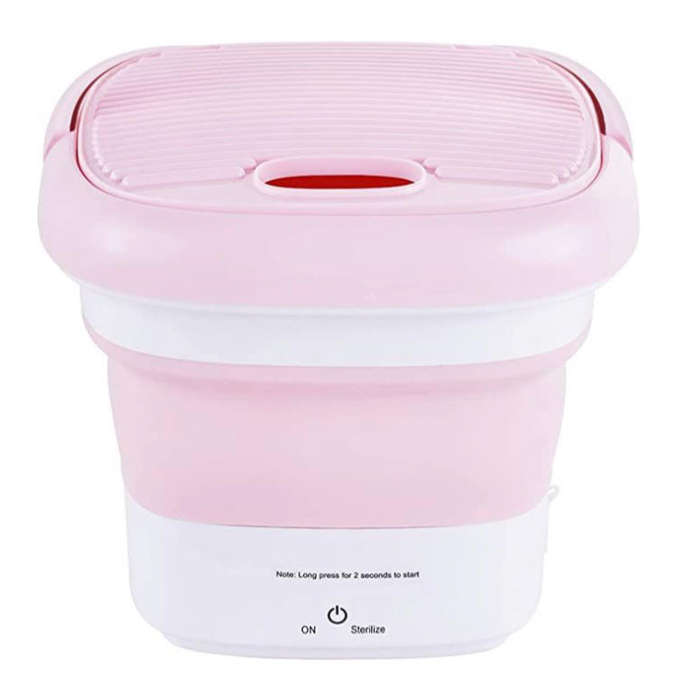 Mini Folding Washing Machine Portable,Foldable Compact Ultrasonic Small Automatic USB Powered Cleani