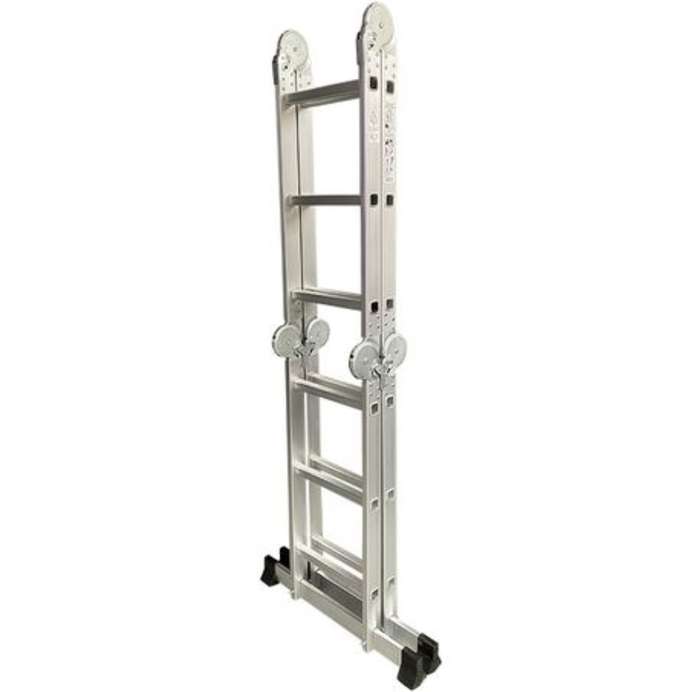 Aluminum multi purpose ladder 3.7m max 150kg