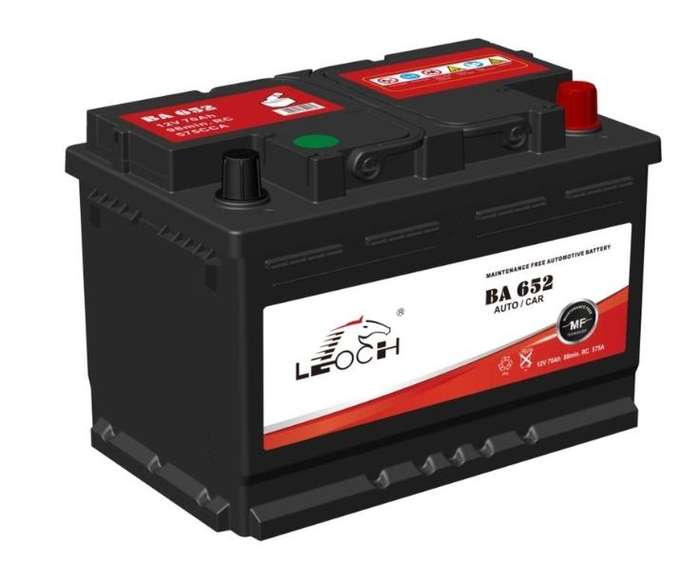 Leoch 12V 70Ah BA652 560A Flooded Maintenances-Free Car Battery