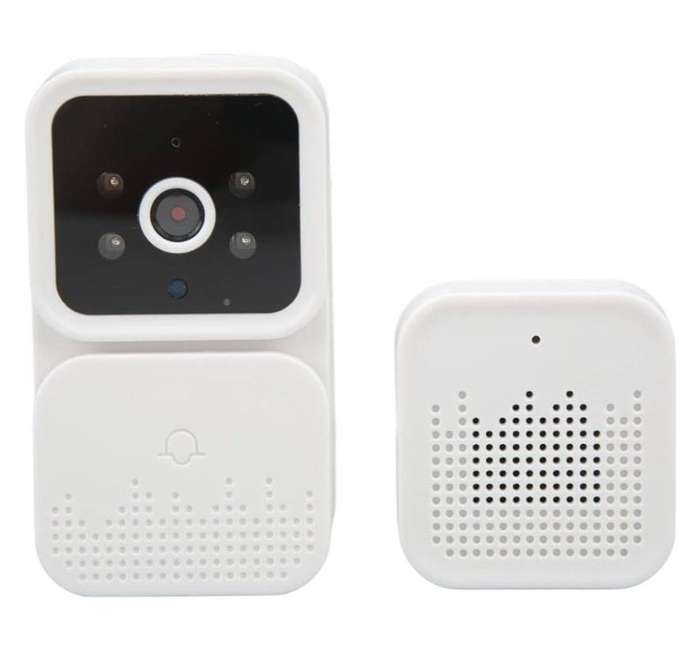 Rechargeable Phone Access Wireless Mini Video Two-Way Audio Doorbell Camera