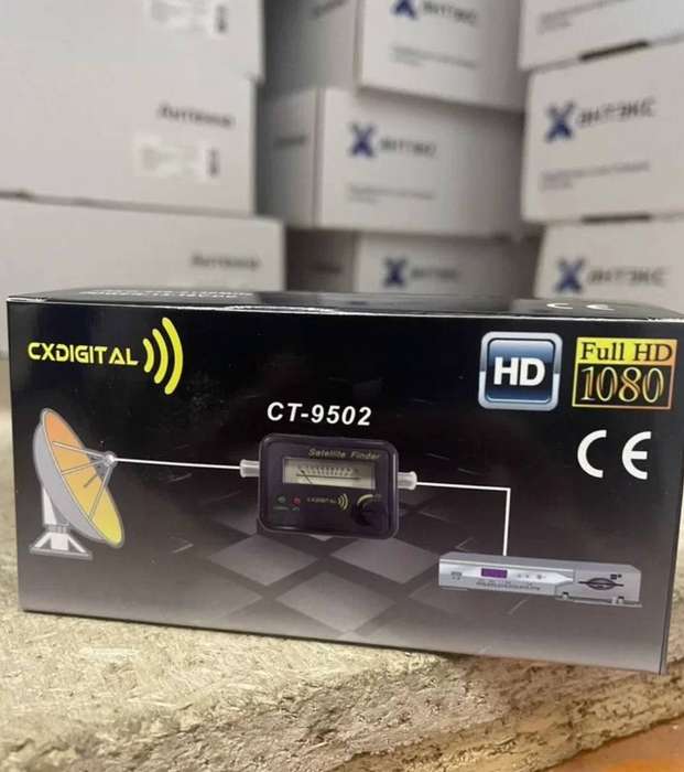 Mix Digital Satellite Finder Signal Meter for Aligning Dish 