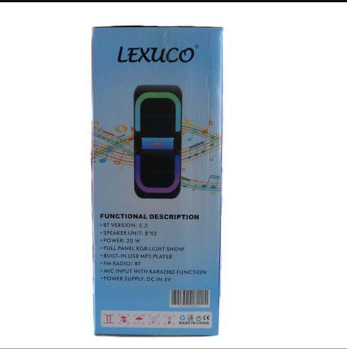 Lexuco Double 8'' Bluetooth Speaker (LSPK-A131)