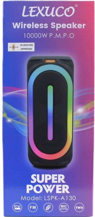 Lexuco Double 8'' Portable Bluetooth Speaker(LSPK-A130)