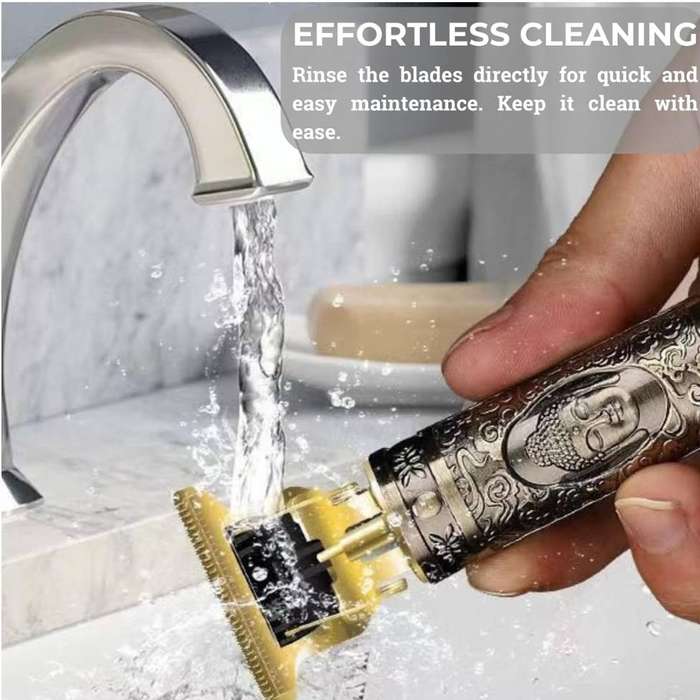  Beard&Hair Trimmer, Cordless USB Rechargeable Hair Clipper