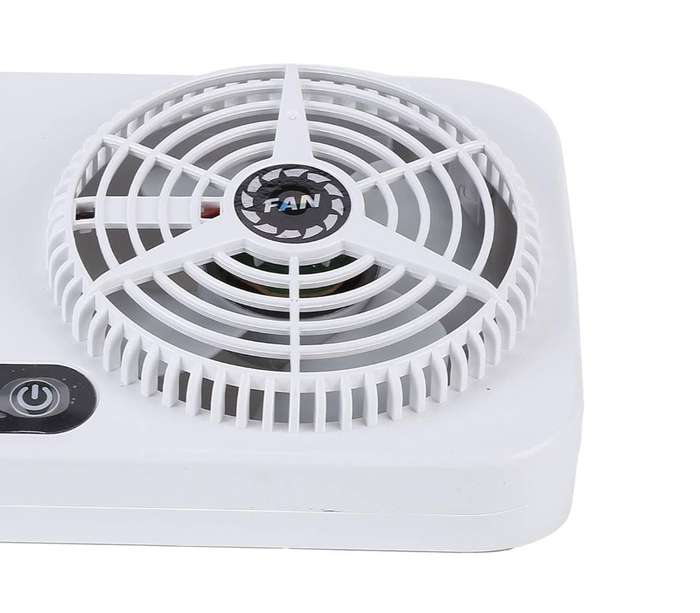 Car Circulating Fan, USB Charging Heat Resistant 3 Level Adjustable Car Exhaust Fan for Home for Aut