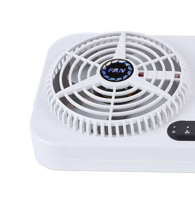 Car Circulating Fan, USB Charging Heat Resistant 3 Level Adjustable Car Exhaust Fan for Home for Aut