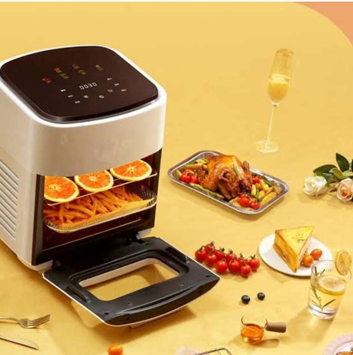 DH - German Technology Air Fryer Oven Multifunction Electric Air Fryer -15L - Porcelain