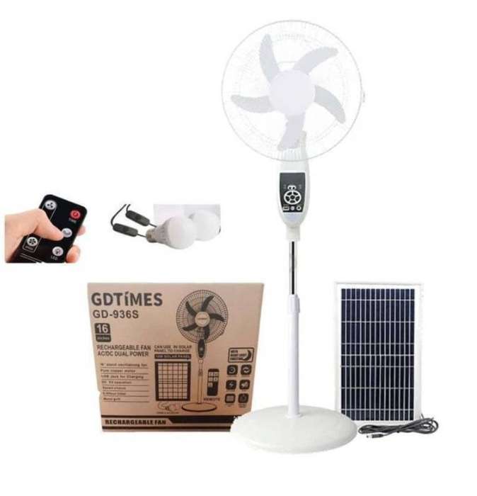 Solar Pedestal 16inch Fans Back In Stock 