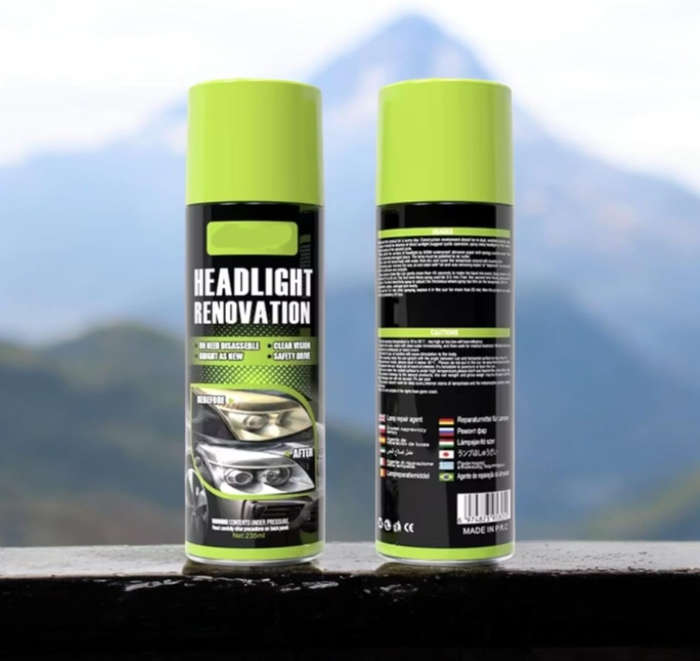 235ml Long-Lasting Protection Car Headlight Renovation Spray