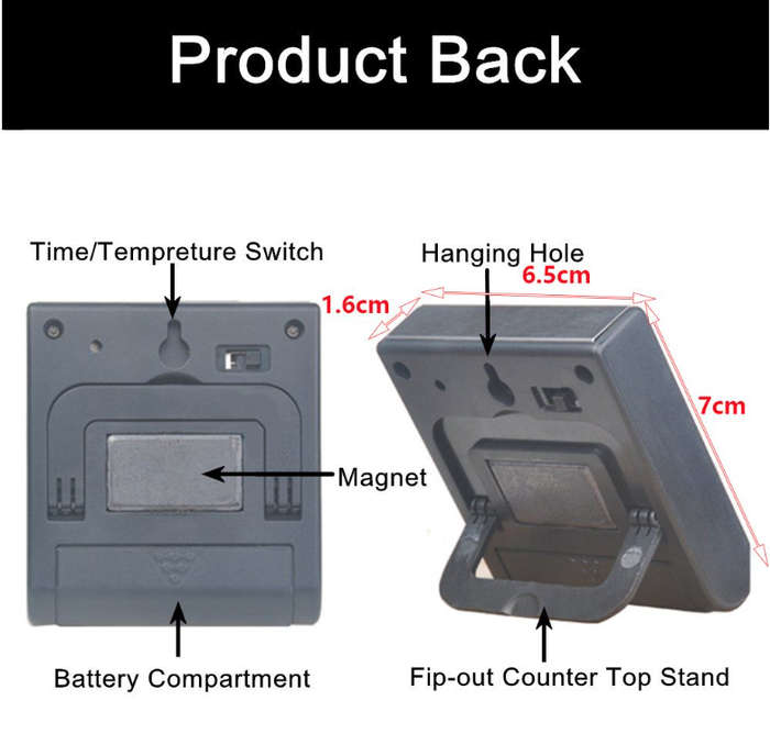 Multi-function Digital Grill BBQ Oven Meat Thermometer/Timer