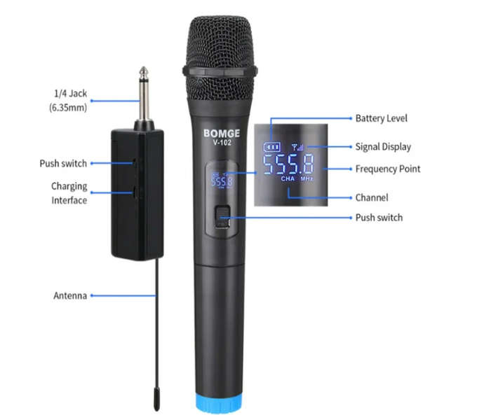 Andowl Q-MIC636 Vocal Microphone Microphone