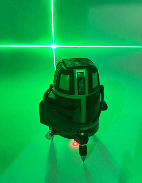 5 Line Green Cross Line Laser Self-Leveling Mapping Tool