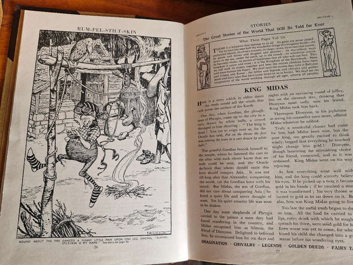 Arthur Mee Childrens encyclopedia 10 volumes