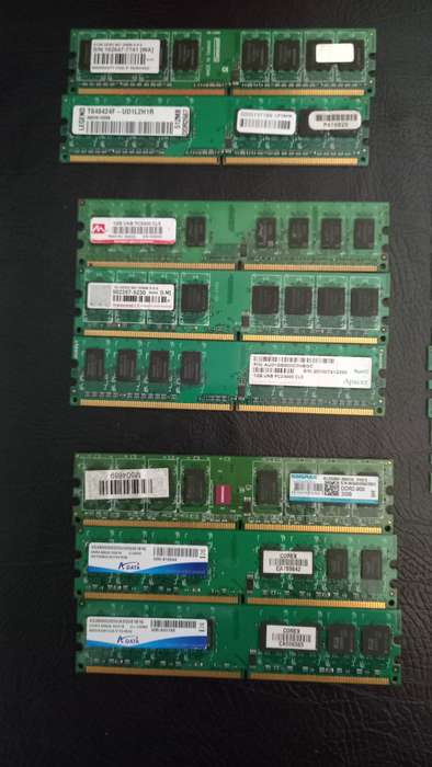 Joblot - 19 Assorted legacy Ram Modules