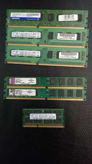Joblot - 19 Assorted legacy Ram Modules