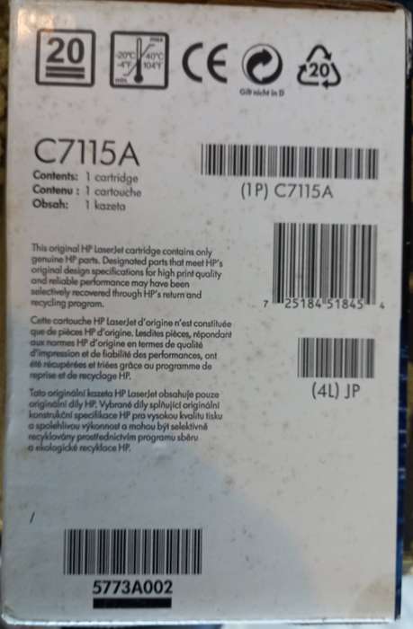 Original OEM HP 15A toner cartridge (C7115A) (3 units available)