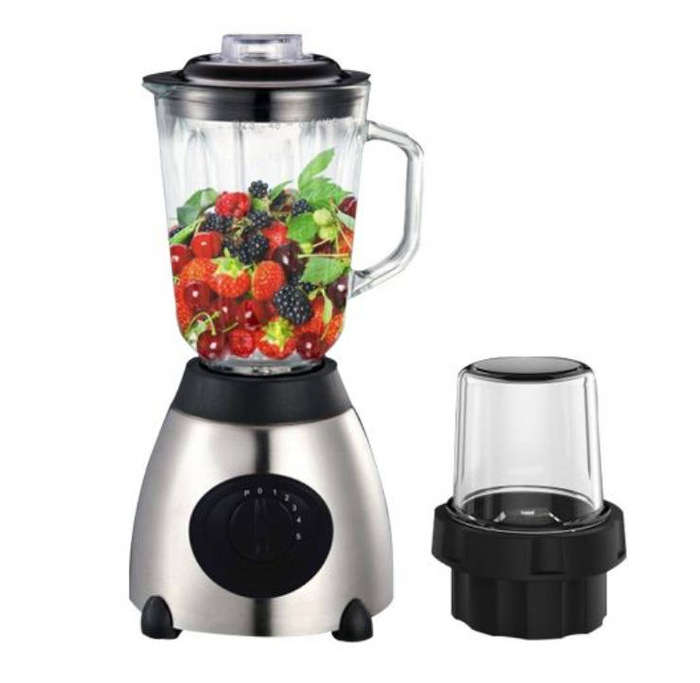 2 in 1 Heavy Duty 1.5L Electric Glass Blender
