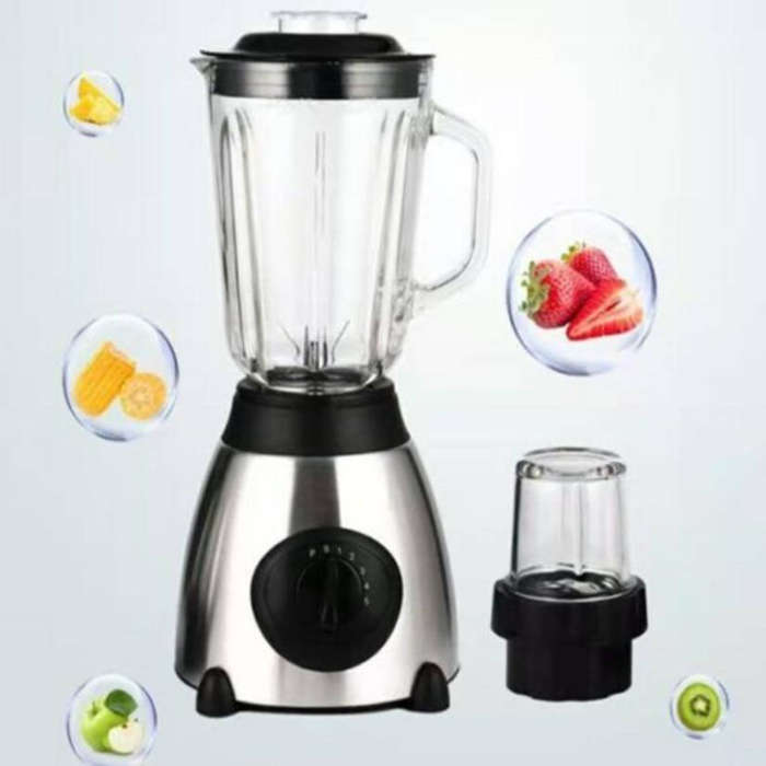 2 in 1 Heavy Duty 1.5L Electric Glass Blender