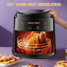 Silvercrest 8 liter Smart Air Fryer With Digital Touch and Stylish Design