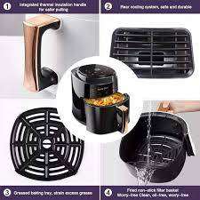 Silvercrest 8 liter Smart Air Fryer With Digital Touch and Stylish Design