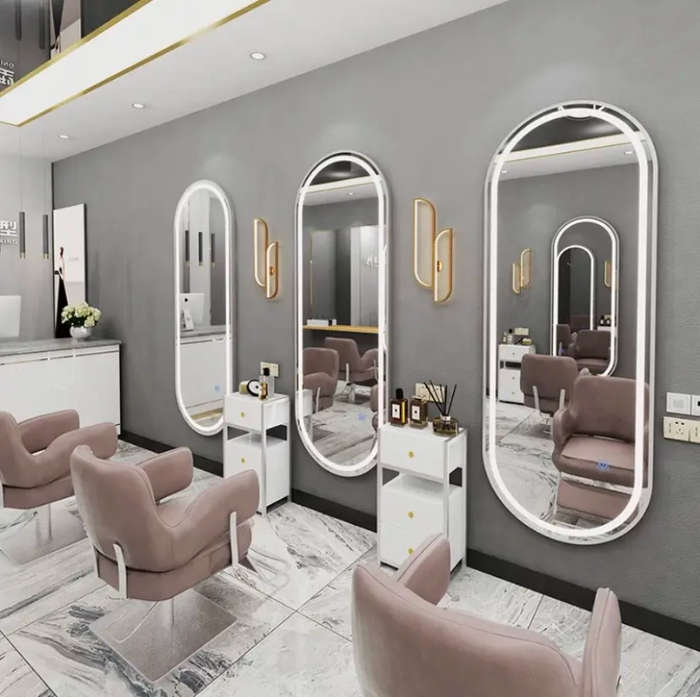 LED Oval Wall Mirror